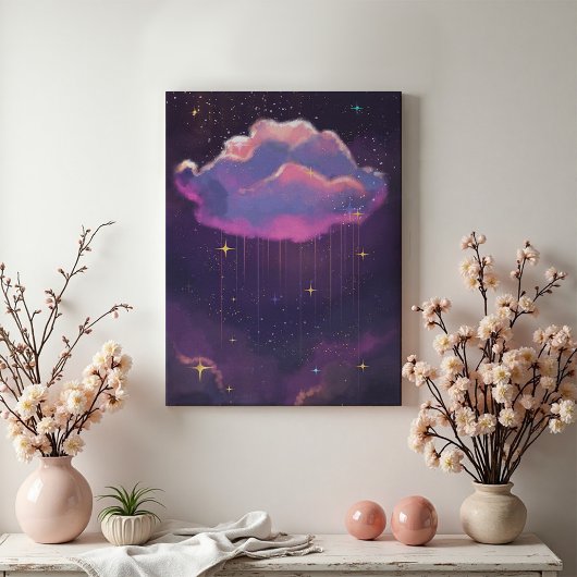 Celestial Dreamy Cloud Wall Art Canvas