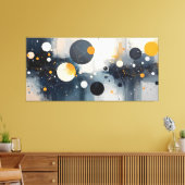 Celestial Drift Canvas Afdruk (Insitu (Woonkamer))