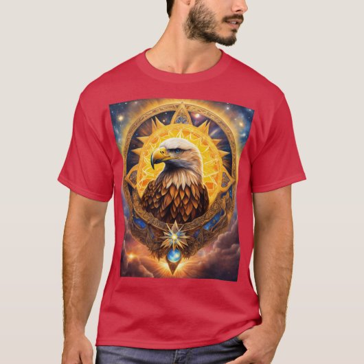 Celestial Eagle of Solar Wisdom T-shirt (Voorkant)