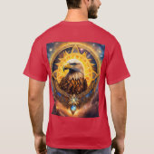 Celestial Eagle of Solar Wisdom T-shirt (Achterkant)