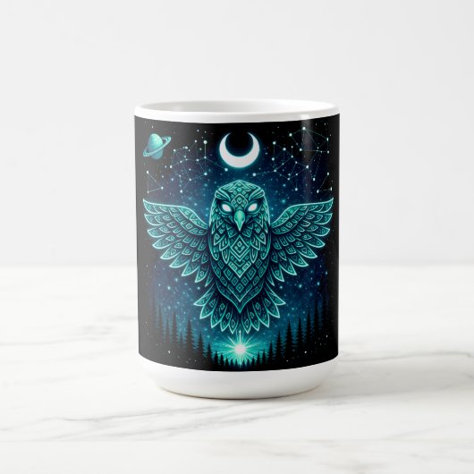 Celestial Eagle – Stellar Freedom Wildlife Galaxy  Koffiemok (Center)