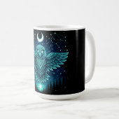 Celestial Eagle – Stellar Freedom Wildlife Galaxy  Koffiemok (Voorkant rechts)