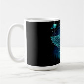 Celestial Eagle – Stellar Freedom Wildlife Galaxy  Koffiemok (Links)