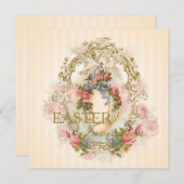 Celestial Egg - Paasgroet Invite Kaart (Voorkant / Achterkant)