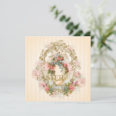 Celestial Egg - Paasgroet Invite Kaart (Staand voorkant)