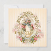 Celestial Egg - Paasgroet Invite Kaart (Voorkant)