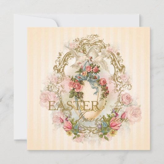 Celestial Egg - Paasgroet Invite Kaart (Voorkant)