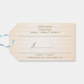 Celestial Egg - paasvergrotingsprijs Label Cadeaulabel (Achterkant Horizontaal)