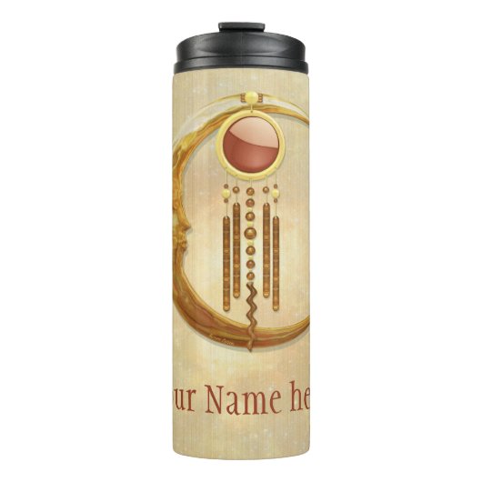 Celestial Elegance 3D New age Thermosbeker (Voorkant)