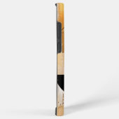 Celestial Elegance: Abstracte Exploratie in Beige Samsung Galaxy Hoesje (Rechterkant)