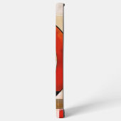 Celestial Elegance: Abstracte Exploratie in Beige Samsung Galaxy Hoesje (Linkerkant)