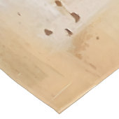 Celestial Elegance: Abstracte Exploratie in Beige Tafelkleed (Gekanteld)