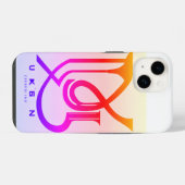 Celestial Elegance iPhone Hoesje iPhone 14 Hoesje (Achterkant horizontaal)