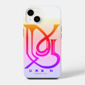 Celestial Elegance iPhone Hoesje iPhone 14 Hoesje (Achterkant)