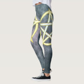 Celestial Elegance: Pearl Pentagram Leggings (Links)