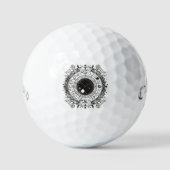 Celestial Elegance: Zodiac & Constellation Design Golfballen (Voorkant)