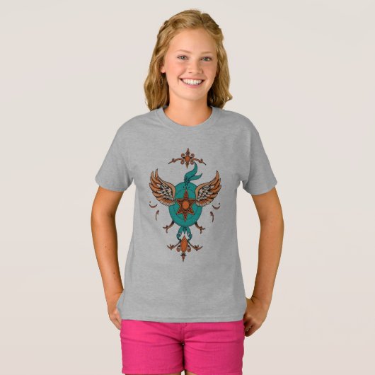 Celestial Emblem - Vleugels van Goddelijkheid T-shirt (Voorkant volledig)