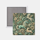 Celestial Equinox – Mythische Eenhoorn Behang Des Magneet (Voorkant / Achterkant)