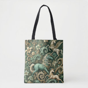 Celestial Equinox – Mythische Eenhoorn Behang Des Tote Bag