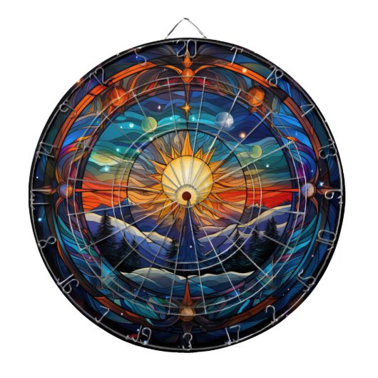 Celestial Escape Dartboard Dartbord (Voorkant)