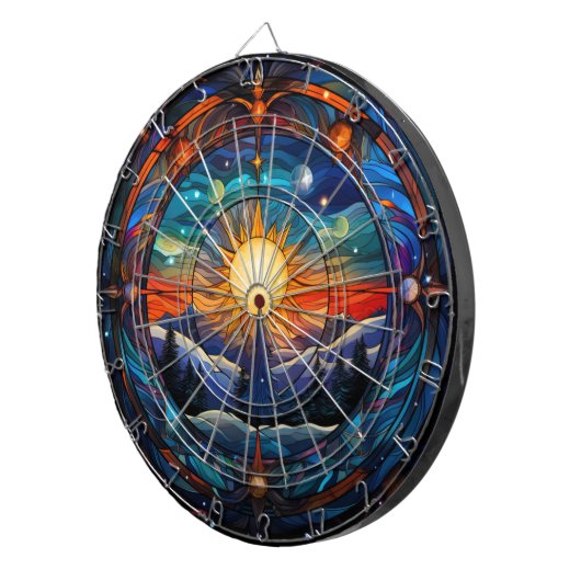 Celestial Escape Dartboard Dartbord (Voorkant Rechts)