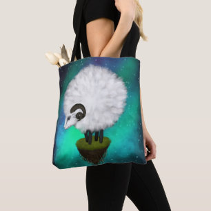 Celestial Ewe: Grazen tussen de sterren Tote Bag