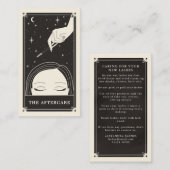 Celestial Eye Tarot Lash Aftercare Card Visitekaartje (Voorkant / Achterkant)