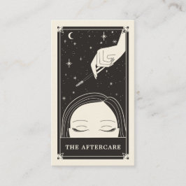 Celestial Eye Tarot Lash Aftercare Card Visitekaartje