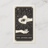 Celestial Eye Tarot Lash Aftercare Card Visitekaartje (Voorkant)