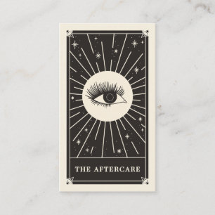 Celestial Eye Tarot Lash Aftercare Card Visitekaartje