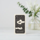 Celestial Eye Tarot Lash Black Visitekaartje (Staand voorkant)