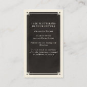 Celestial Eye Tarot Lash Black Visitekaartje (Achterkant)