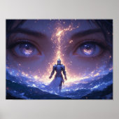 Celestial Eyes and the Lone Knight Poster (Voorkant)