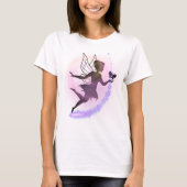 Celestial Fairy – Ethereal Feminine Fantasy Art T-shirt (Voorkant)