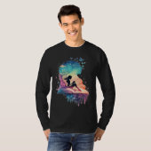 Celestial Fairy Reading Book Fantasy Novel Book T-shirt (Voorkant volledig)