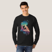 Celestial Fairy Reading Book Fantasy Novel Book T-shirt (Voorkant volledig)