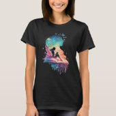 Celestial Fairy Reading Book Fantasy Novel Book T-shirt (Voorkant)