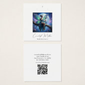 Celestial Fairy Sieraden Verrukkingen Vierkante Visitekaartjes (Voorkant /achterkant)