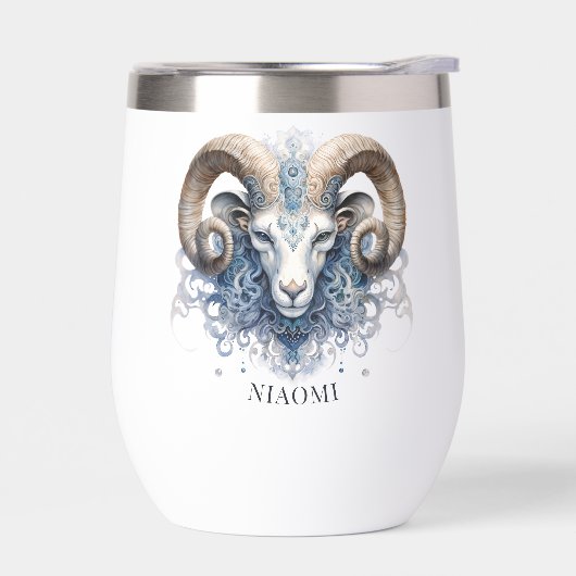 Celestial Fantasy Galaxy Ram Zodiac Symbool Ram (Links)