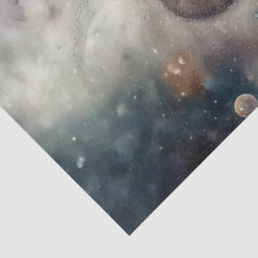 Celestial Fantasy Lion Craft Decoupage Tissuepapier (Detail)