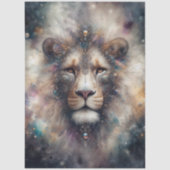 Celestial Fantasy Lion Craft Decoupage Tissuepapier (Voorkant)