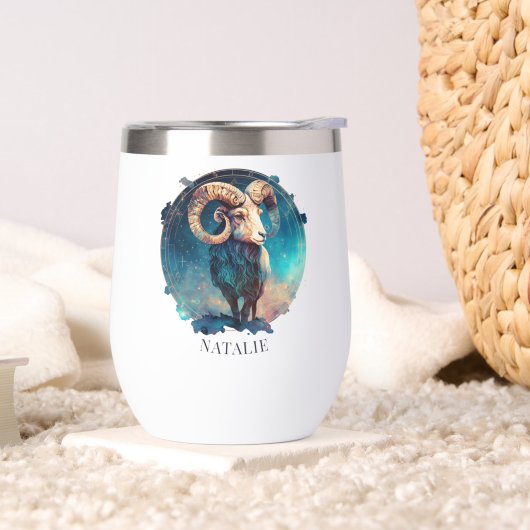 Celestial Fantasy Ram Zodiac Symbool Galaxy Ram Ra