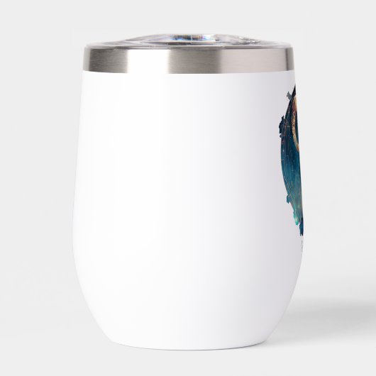 Celestial Fantasy Ram Zodiac Symbool Galaxy Ram Ra (Voorkant)