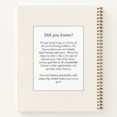 Celestial Fantasy Taurus Zodiac Bull teken Verjaar Notitieboek (Achterkant)