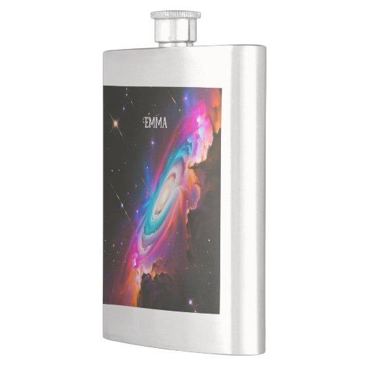 Celestial Fantasy Zwart Gat Aangepaste Naam Flacon (Links)