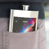 Celestial Fantasy Zwart Gat Aangepaste Naam Flacon (Voorbeeld)