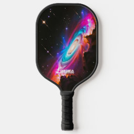 Celestial Fantasy Zwart Gat Aangepaste Naam Pickleball Paddle