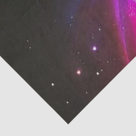 Celestial Fantasy Zwart Gat Verjaardagscadeau Wrap Tissuepapier (Detail)