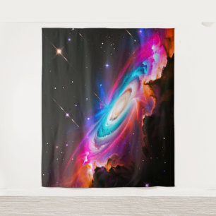 Celestial Fantasy Zwart Gat Wandkunst Wandkleed