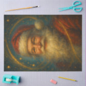 Celestial Father Christmas Decoupage Paper Tissuepapier (Craft)